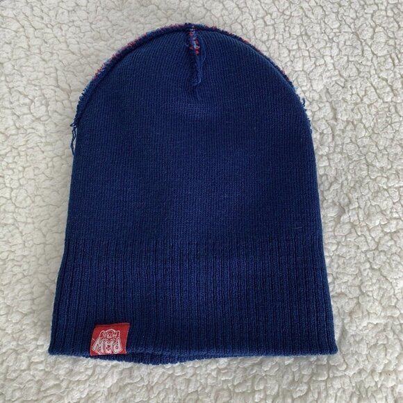 Paw Patrol Kids Beanie Hat Nickelodeon Blue Red Logo Patch - Picture 8 of 9